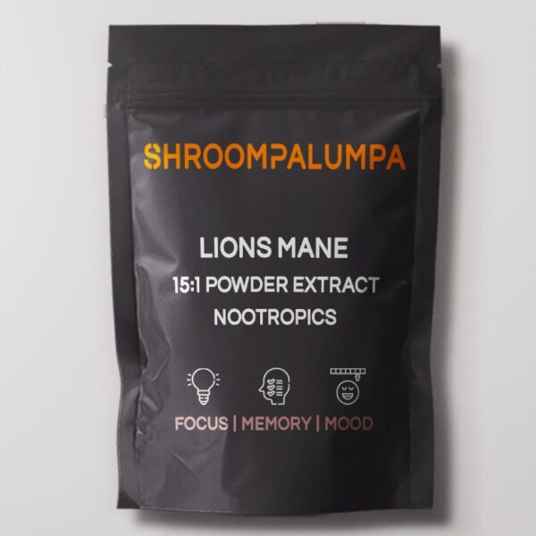 Lions mane mushroom powdered extract high potency