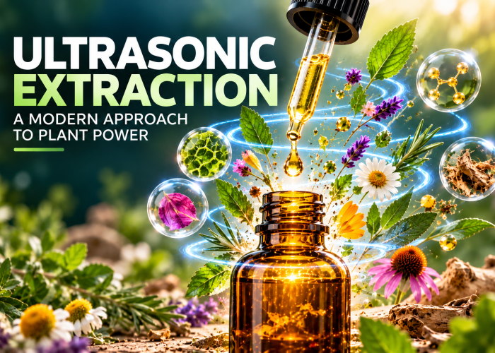 Ultrasonic Extraction Explained: Why We Give Plants a Sonic Shake-Up