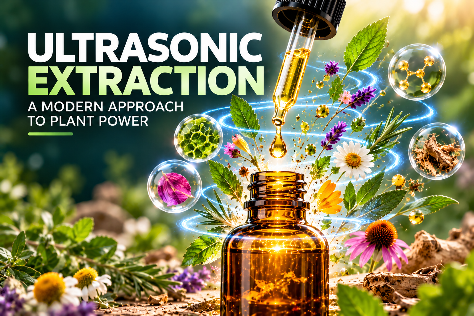 Ultrasonic Extraction Explained: Why We Give Plants a Sonic Shake-Up 1 Ultrasonic Extraction